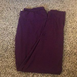Purple Lularoe leggings